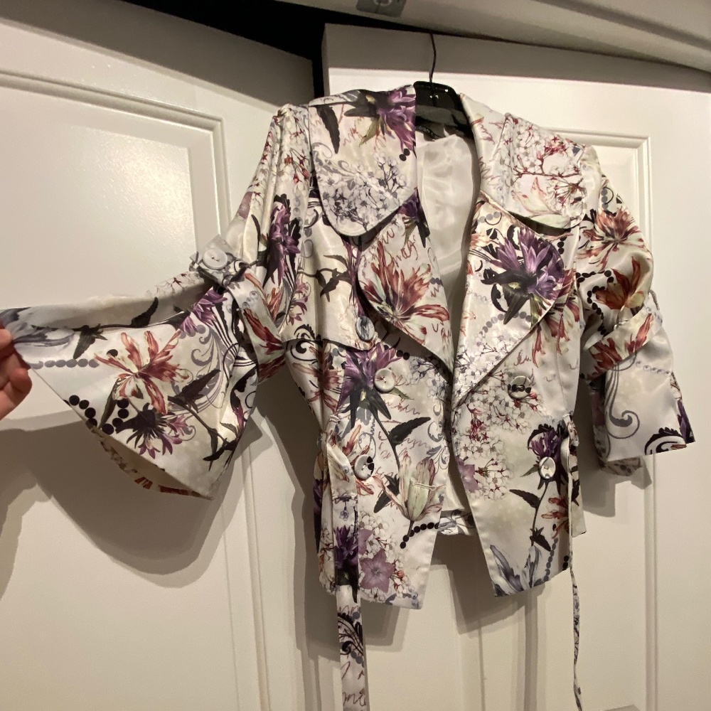 Vintage Boho Chic dressy jacket size 10